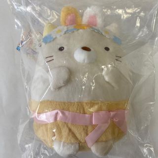 サンエックス(サンエックス)の新品　すみっこぐらし　大きい　ねこ　うさぎへんしんぬいぐるみ(キャラクターグッズ)