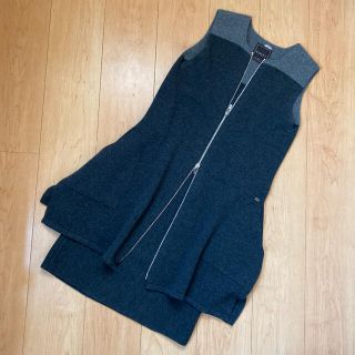 フォクシー(FOXEY)の専用☆　美品　FOXEY セット ロングジレ　スカート　ワンピース　ニット　３８(ひざ丈ワンピース)