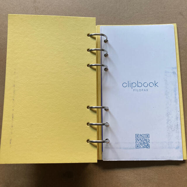 Filofax(ファイロファックス)のクリップブックバイブル リフィルセット メンズのファッション小物(手帳)の商品写真