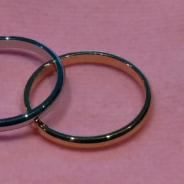 ファッションリング　約11号(US6サイズ) ピンクゴールド レディースのアクセサリー(リング(指輪))の商品写真