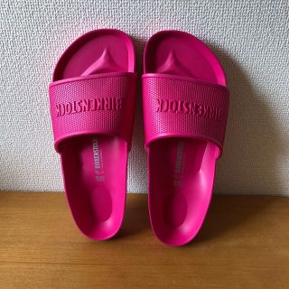 ビルケンシュトック(BIRKENSTOCK)のビルケンシュトック　barbados EVA ピンク　サイズ39(サンダル)