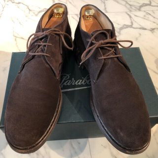 パラブーツ Paraboot スエードチャッカブーツ 別注 ゲルニー UK7