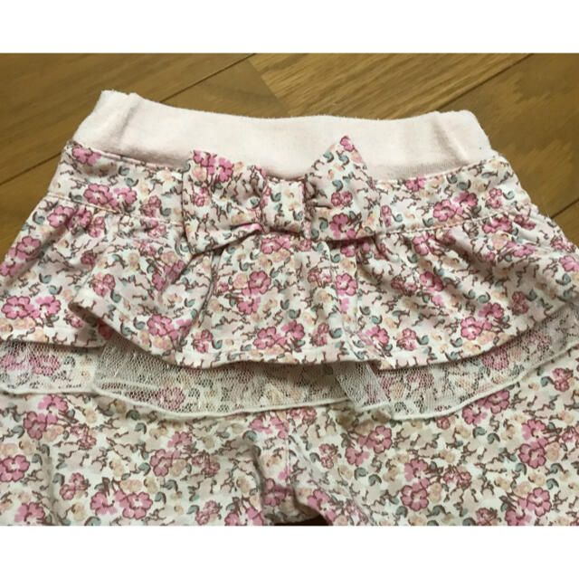 小花柄パンツ 80 キッズ/ベビー/マタニティのベビー服(~85cm)(パンツ)の商品写真