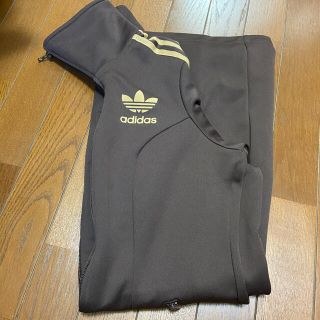 アディダス(adidas)のアディダス　ジャージワンピース　Ｌ(ひざ丈ワンピース)