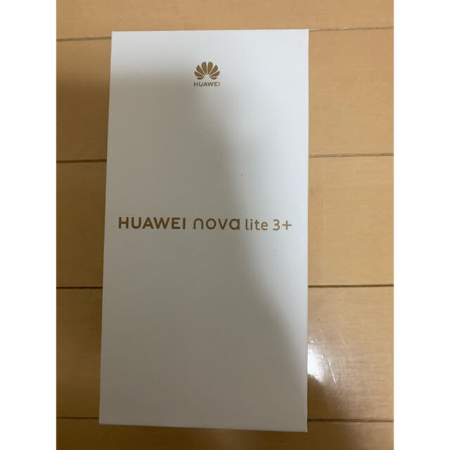 HUAWEI nova lite3+ Aurora Blueスマートフォン/携帯電話