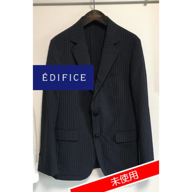 EDIFICE(エディフィス)の4.8万↑2020SS　EDIFICE　ピンストライプジャケット　size　M メンズのジャケット/アウター(テーラードジャケット)の商品写真