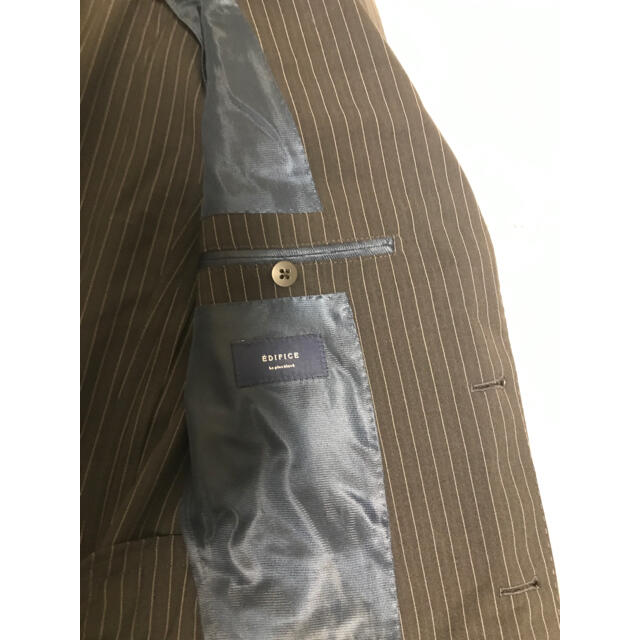 EDIFICE(エディフィス)の4.8万↑2020SS　EDIFICE　ピンストライプジャケット　size　M メンズのジャケット/アウター(テーラードジャケット)の商品写真