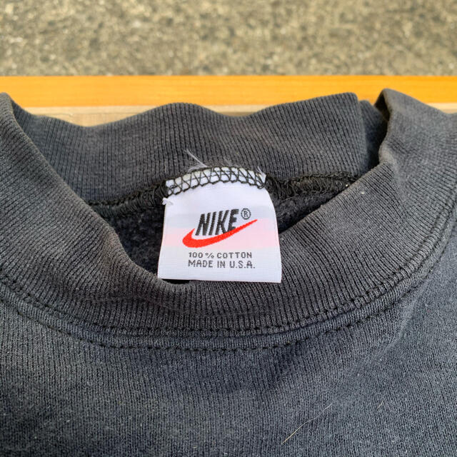 NIKE - ナイキ スウェット USA製 トレーナー 古着 90s パーカー 刺繍の