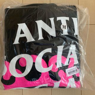 アンチ(ANTI)のBiSH Black Hoodie antisocialsocialclub M(パーカー)