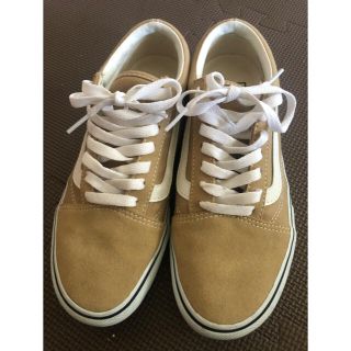 VANS スニーカー　ベージュ　バンズ(スニーカー)