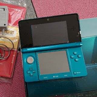 ニンテンドー3DS(ニンテンドー3DS)のNintendo 3DS 本体 アクアブルー(携帯用ゲーム機本体)