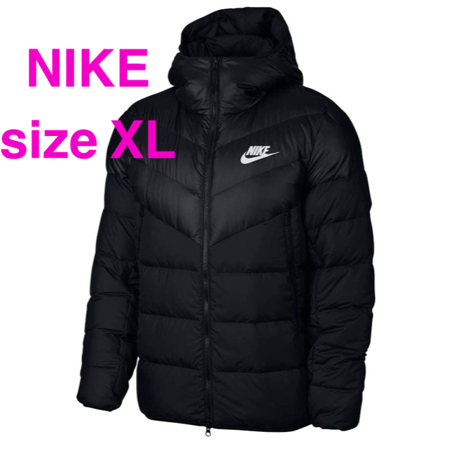 Nike ダウンジャゲット　【X L】古着男子＃セーター