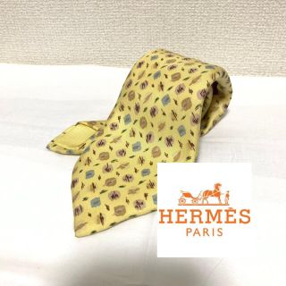 エルメス(Hermes)の【HERMES】エルメス　ネクタイ　シルク100%(ネクタイ)