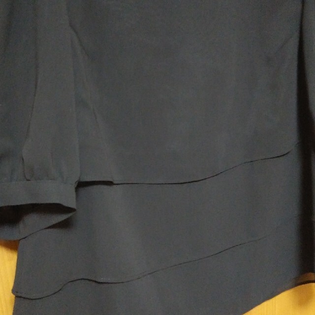 バトームーシュ　ブラック　半袖ブラウス　カットソー　トップス レディースのトップス(シャツ/ブラウス(半袖/袖なし))の商品写真