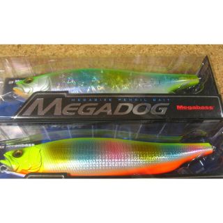 メガバス(Megabass)の新品　メガバス　メガドッグ　2個セット(ルアー用品)