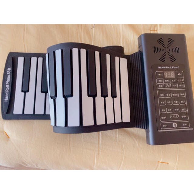 最終値段ハンドロールピアノ　88鍵　電子ピアノ 楽器の鍵盤楽器(電子ピアノ)の商品写真