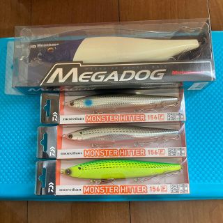 メガバス(Megabass)の新品　メガバス　メガドッグ　ダイワ　モアザン　モンスターヒッター　セット　(ルアー用品)