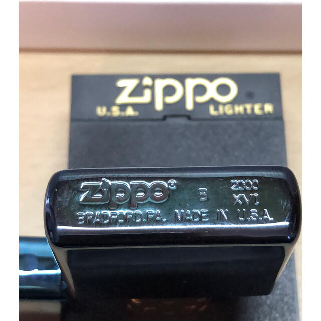 ZIPPO(ジッポー)のzippoピースブルーチタン（オマケ付き） メンズのファッション小物(タバコグッズ)の商品写真