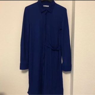 ザラ(ZARA)のZARA シャツワンピース(ひざ丈ワンピース)