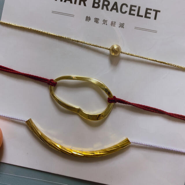 GRL(グレイル)の静電気軽減　HAIRBRACELET 未開封 レディースのアクセサリー(ブレスレット/バングル)の商品写真