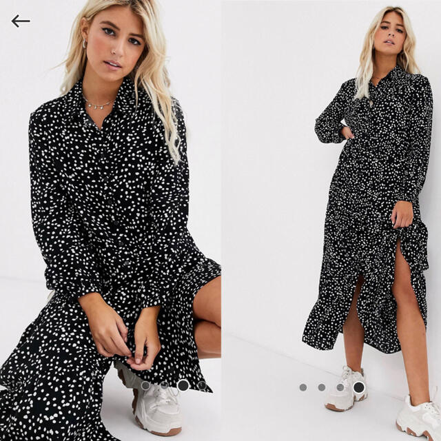 asos(エイソス)の☆Mariko:)様専用☆ ASOS マキシ　ワンピース  レディースのワンピース(ロングワンピース/マキシワンピース)の商品写真