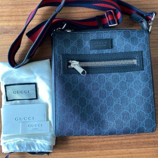 グッチ(Gucci)のGUCCI スプリームキャンパスメッセンジャーバッグ(メッセンジャーバッグ)