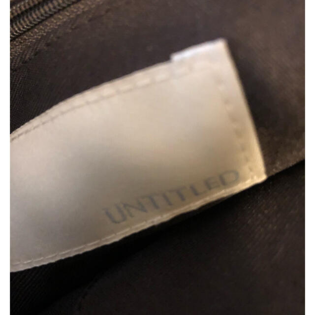 UNTITLED(アンタイトル)のuntitled 白トートバック レディースのバッグ(トートバッグ)の商品写真