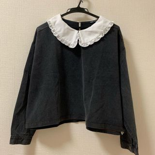 ザラ(ZARA)のZARA フリルカラートップス(シャツ/ブラウス(長袖/七分))