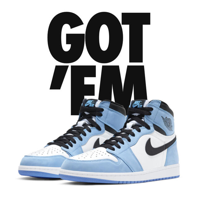 AIR JORDAN 1 HIGH UNIVERSITY BLUE