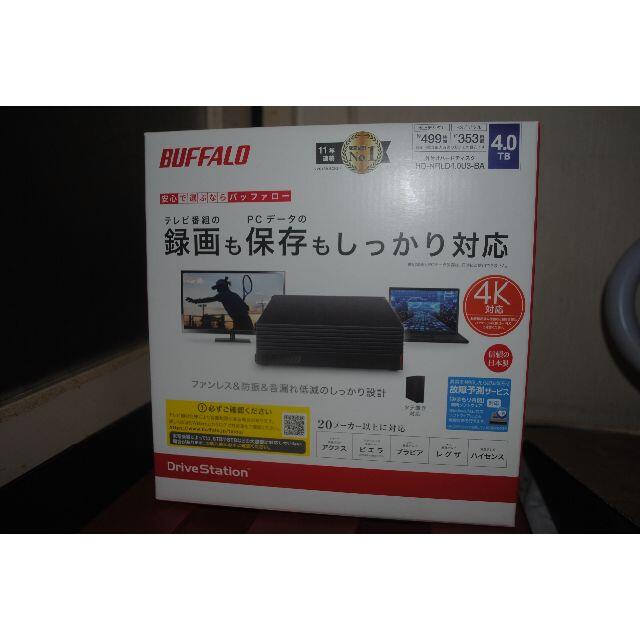 BUFFALO 4TB HDD  HD-NRLD4.0U3-BA [ブラック]