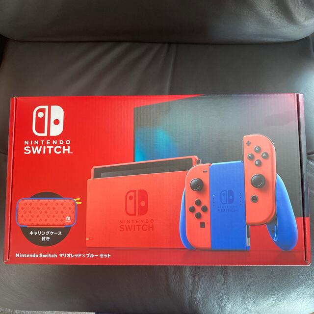 店舗印無し　任天堂Switch Switch マリオ　レッド　ブルーセット