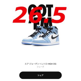 ナイキ(NIKE)の 【 KOEDOG様専用】NIKE AIR JORDAN 1 UNIVER…(スニーカー)