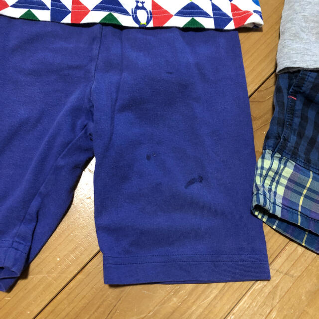 BREEZE(ブリーズ)のお値下げ‼️  90 95 パジャマ  Ｔシャツ　セット キッズ/ベビー/マタニティのキッズ服男の子用(90cm~)(Tシャツ/カットソー)の商品写真