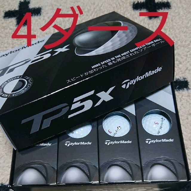 テーラーメイド ゴルフボール TP5x  4ダース 日本モデル 新品未使用