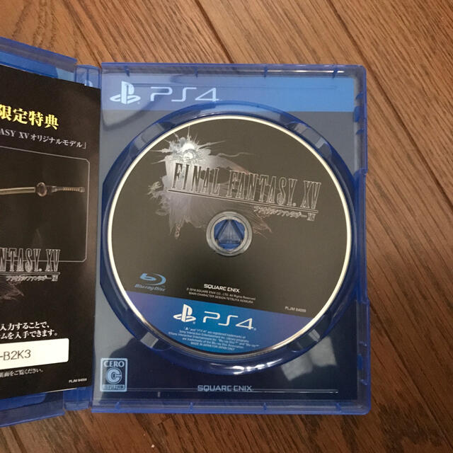 ファイナルファンタジーXV PS4 エンタメ/ホビーのゲームソフト/ゲーム機本体(家庭用ゲームソフト)の商品写真