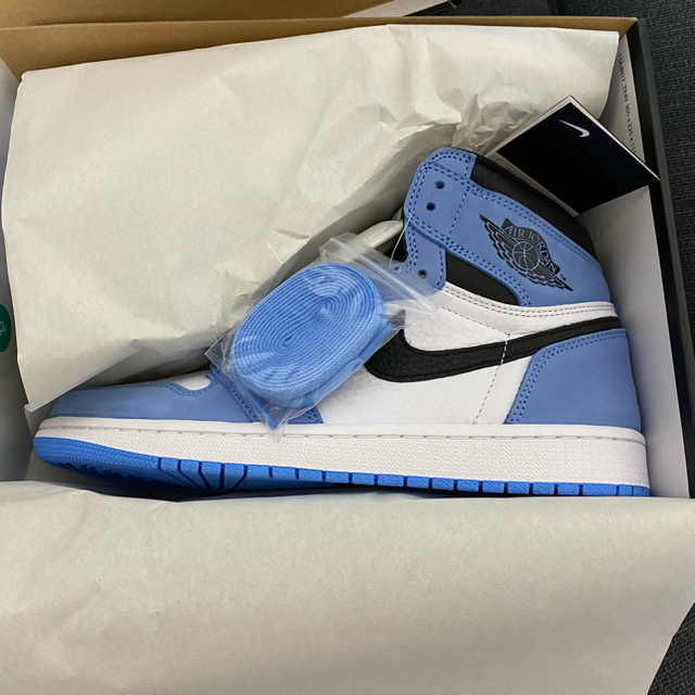 NIKE(ナイキ)のaj1 ユニバーシティーブルー 27.5cm メンズの靴/シューズ(スニーカー)の商品写真