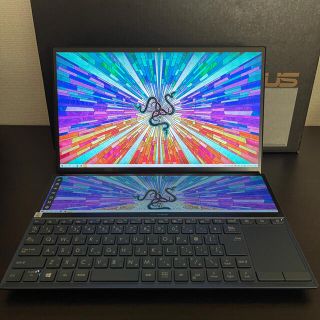 エイスース(ASUS)のASUS  UX481F ZenBook Duo(ノートPC)