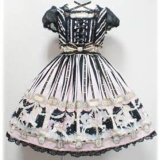 アンジェリックプリティー(Angelic Pretty)のAngelic Pretty Day Dream Carnival OP 黒(ひざ丈ワンピース)