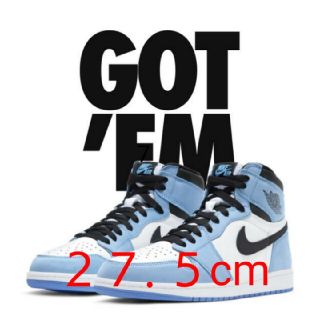 ナイキ(NIKE)のNIKE AIR JORDAN １HIGH OG UNIVERSITY BLUE(スニーカー)