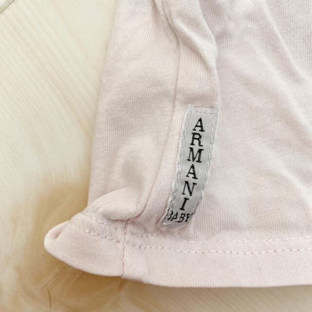 Armani(アルマーニ)のアルマーニベビー トップス Tシャツ キッズ/ベビー/マタニティのベビー服(~85cm)(Ｔシャツ)の商品写真