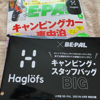 ホグロフス(Haglofs)の【新品・未開封】ビーパル付録　キャンピングスタッフバッグ(その他)