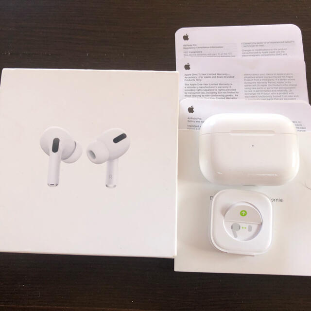 スマホ/家電/カメラAirPods pro AppleCare 【大幅値下げ】