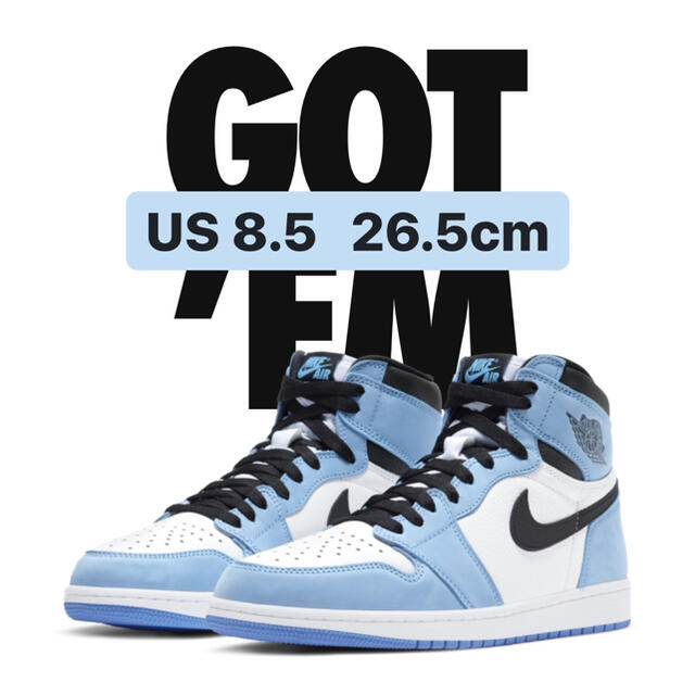 安い割引 NIKE - Nike Air Jordan 1 OG "University Blue" スニーカー 安い割引 NIKE - Nike Air Jordan 1 OG "University Blue" スニーカー