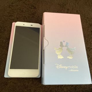 超美品 DM-01J Disney Mobile ホワイト