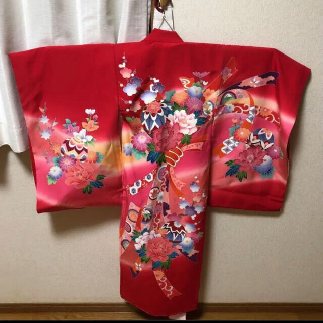 ☆ハイジ☆  お宮参り　着物　帽子　スタイ