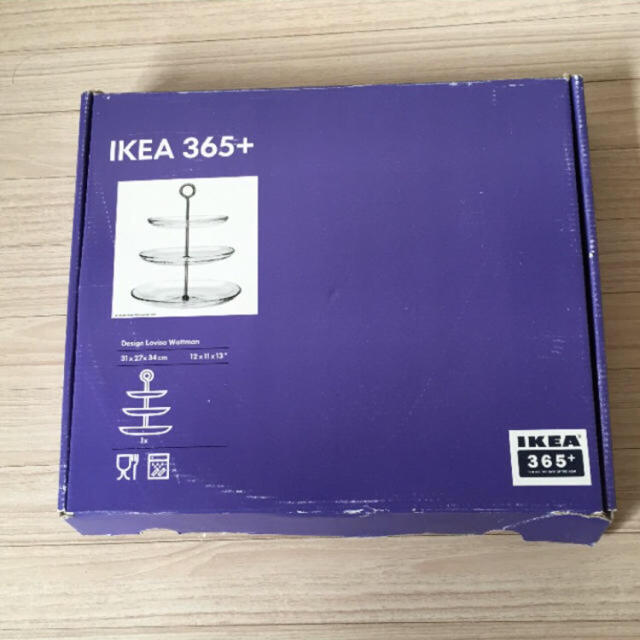 IKEA(イケア)のkai様専用 IKEA ３段ケーキプレート その他のその他(その他)の商品写真