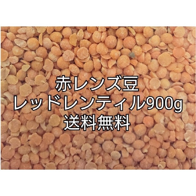 レッドレンティル900g/Red Lentil・赤レンズ豆・乾燥豆 食品/飲料/酒の食品(米/穀物)の商品写真