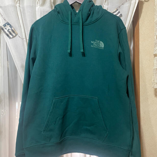 the North face  ザ ノースフェイス パーカー緑 Mサイズ