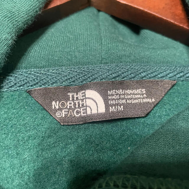 the North face  ザ ノースフェイス パーカー緑 Mサイズ