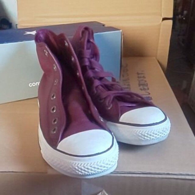 CONVERSE(コンバース)のCONVERSE ハイカット purple レディースの靴/シューズ(スニーカー)の商品写真